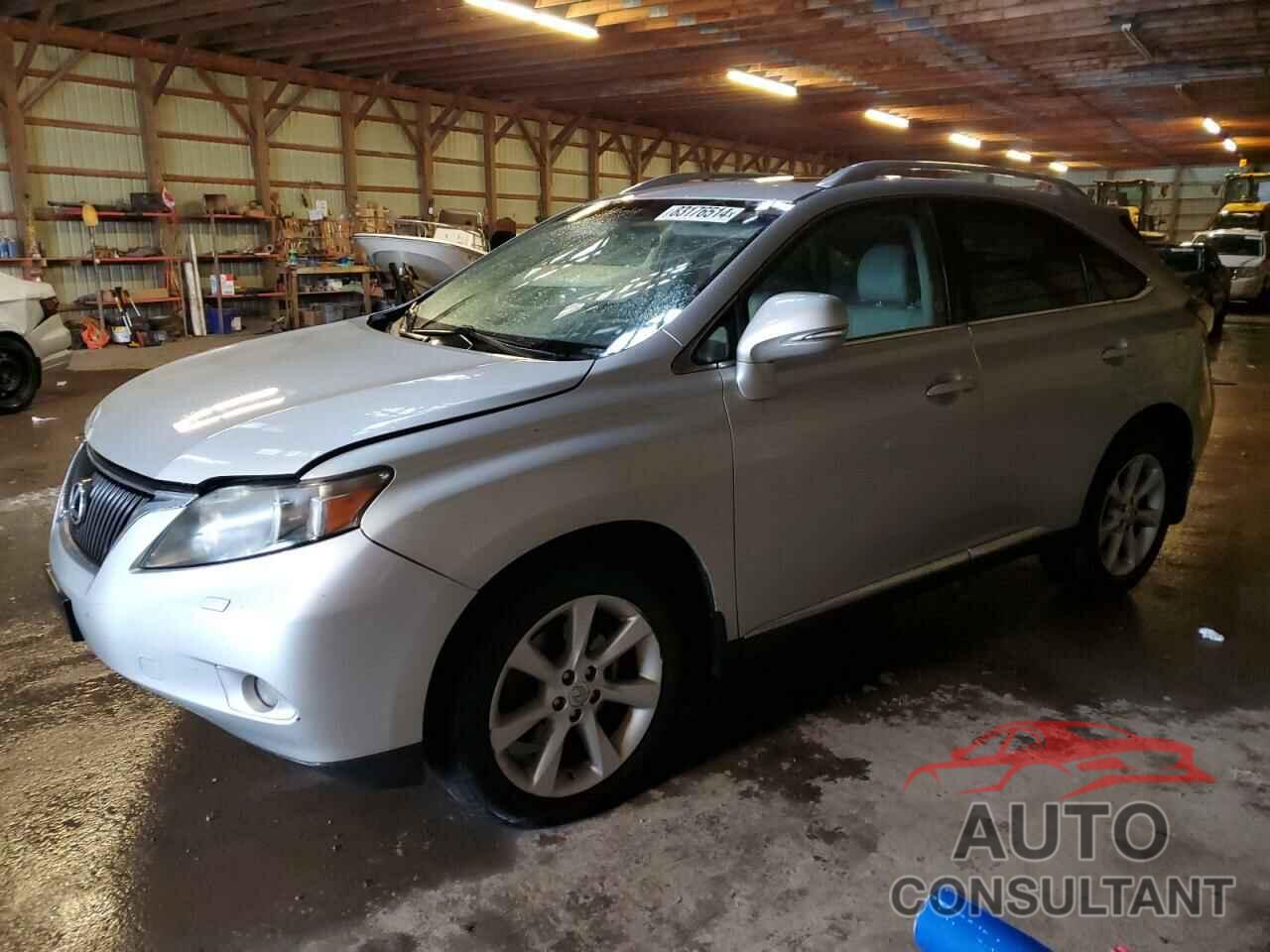 LEXUS RX350 2010 - 2T2BK1BA6AC010422