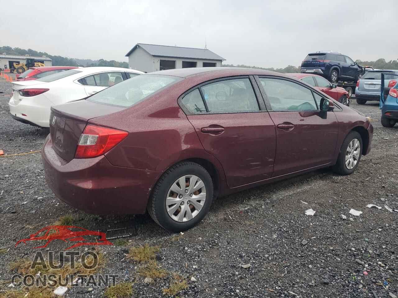 HONDA CIVIC 2012 - 19XFB2F53CE315325