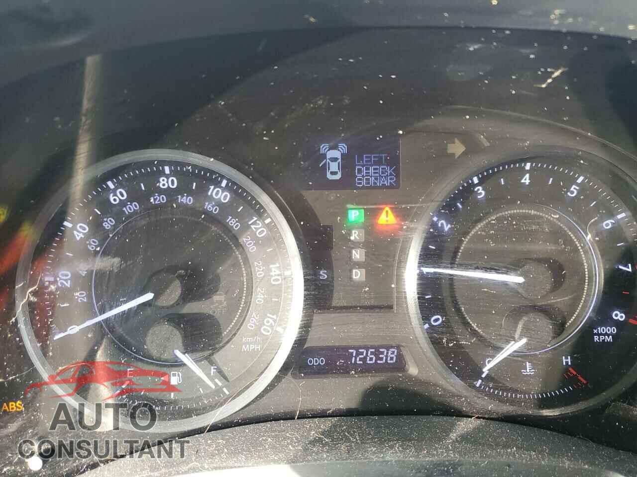 LEXUS IS 2011 - JTHFF2C22B2520711
