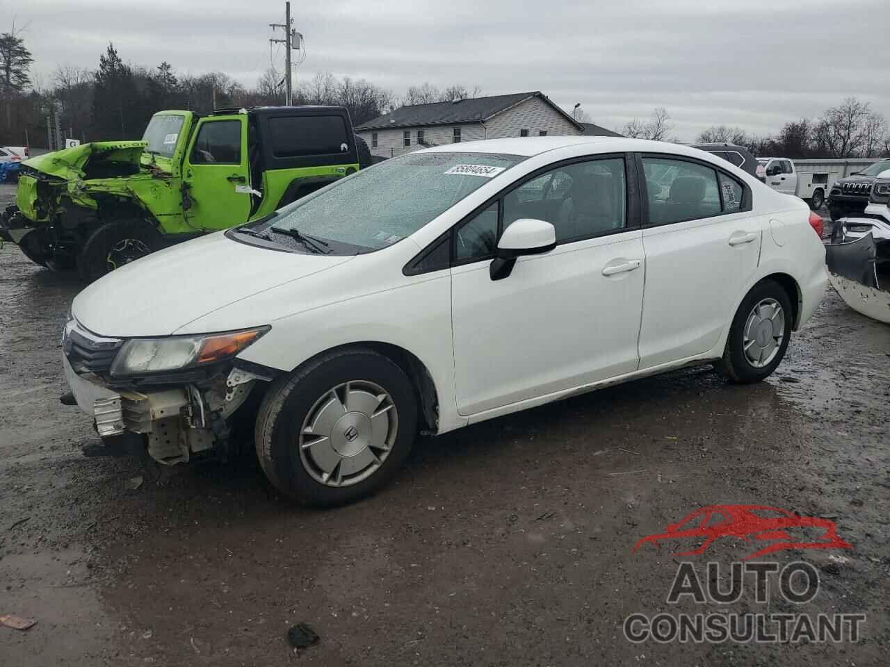 HONDA CIVIC 2012 - 2HGFB2F61CH324247