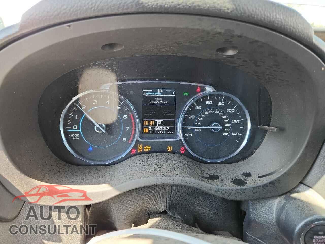 SUBARU FORESTER 2017 - JF2SJAWC6HH565879