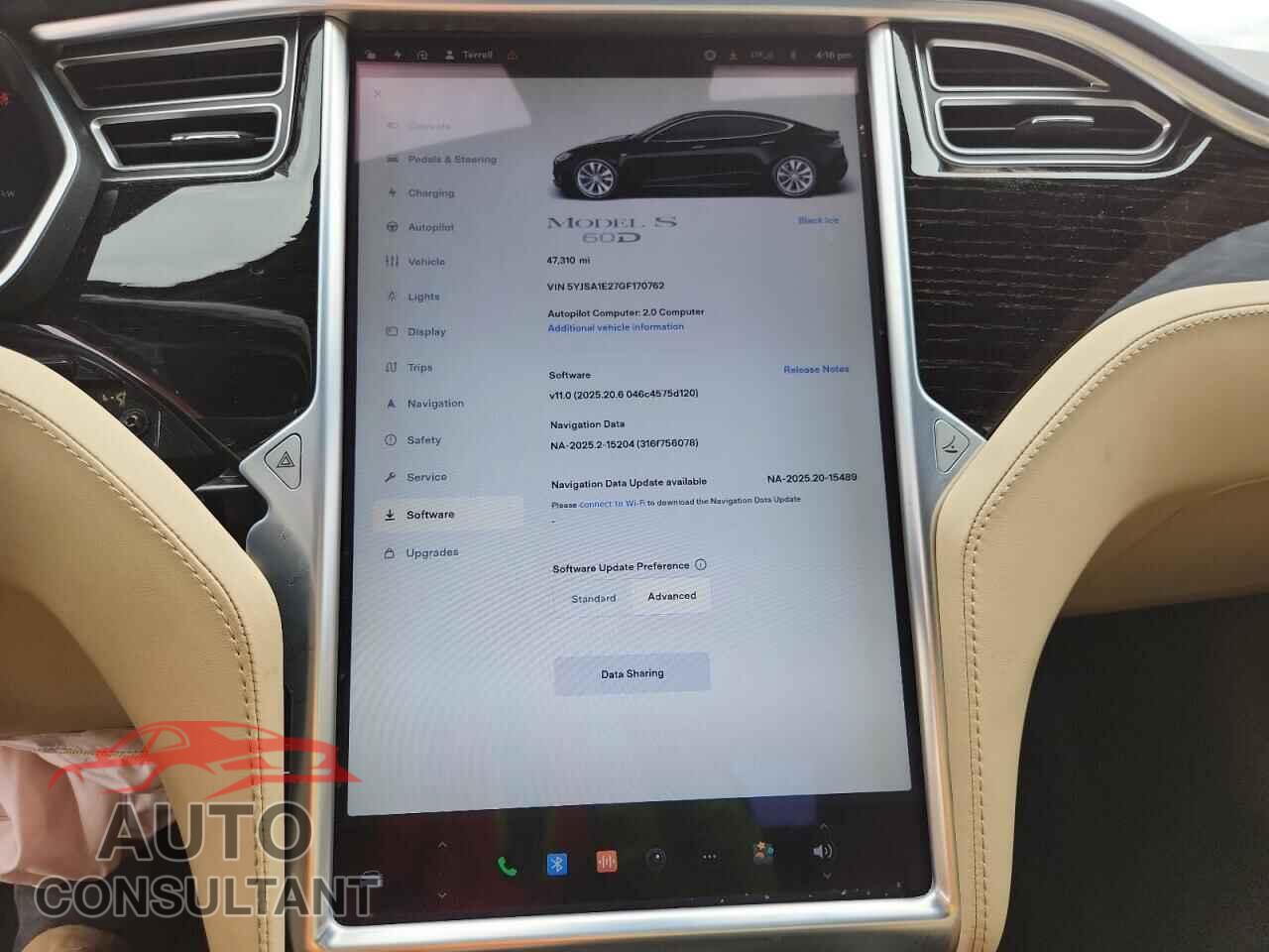 TESLA MODEL S 2016 - 5YJSA1E27GF170762