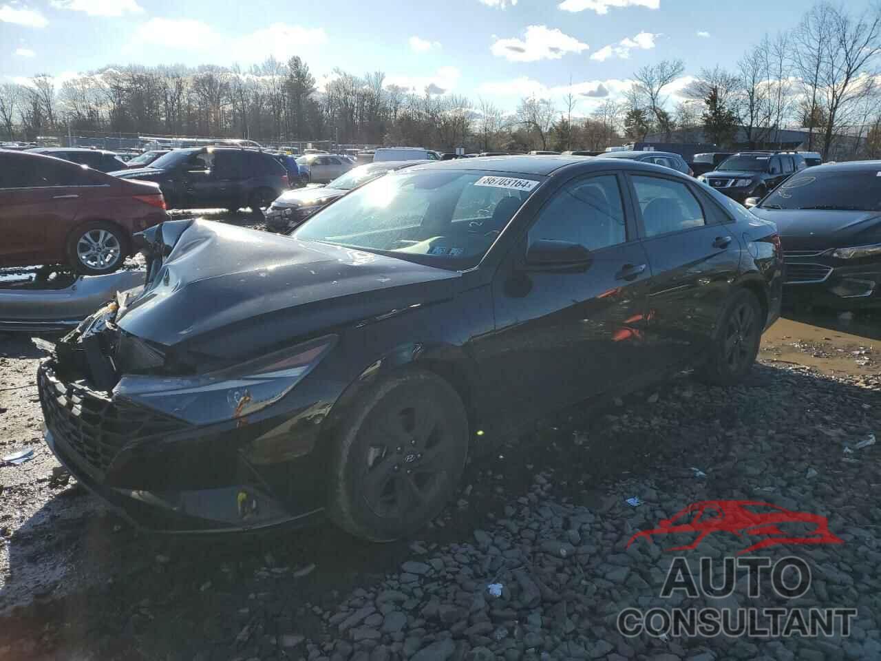 HYUNDAI ELANTRA 2021 - KMHLM4AG4MU101251