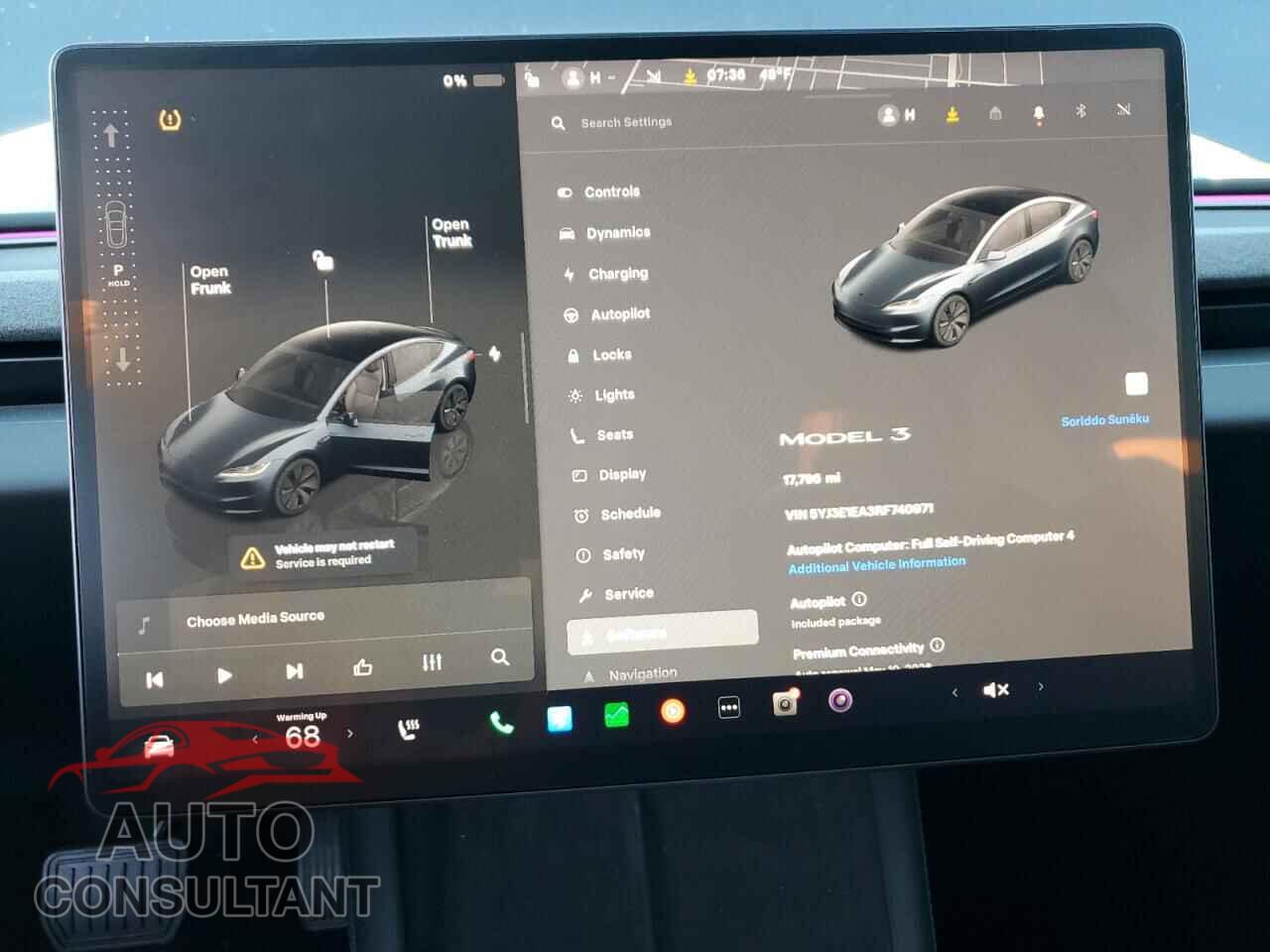 TESLA MODEL 3 2024 - 5YJ3E1EA3RF740971