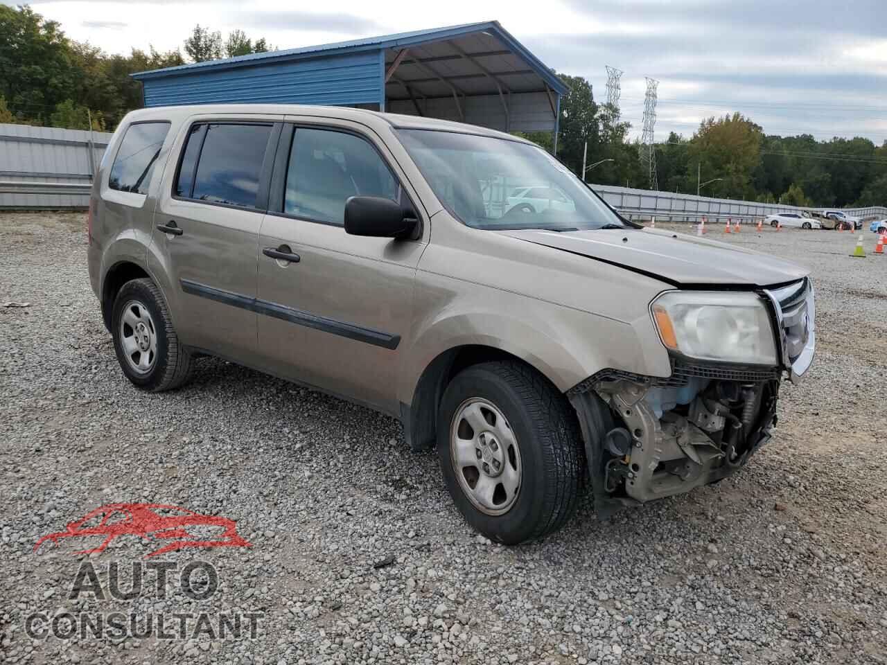 HONDA PILOT 2011 - 5FNYF3H20BB036607