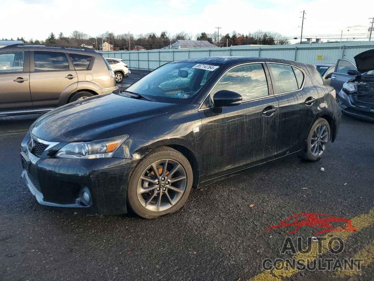 LEXUS CT 200 2013 - JTHKD5BH2D2170978