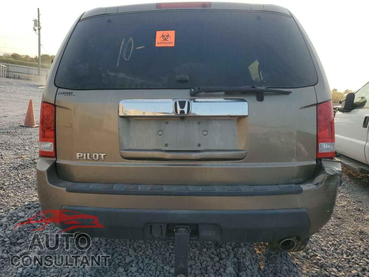 HONDA PILOT 2011 - 5FNYF3H55BB022020
