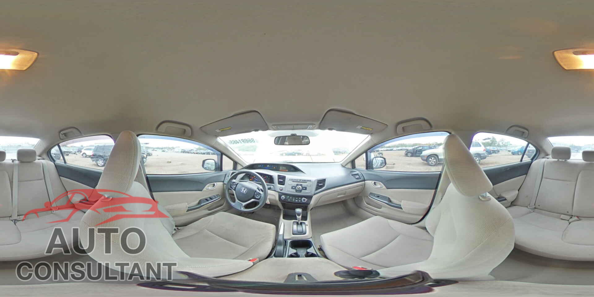 HONDA CIVIC 2012 - 19XFB2F58CE045220