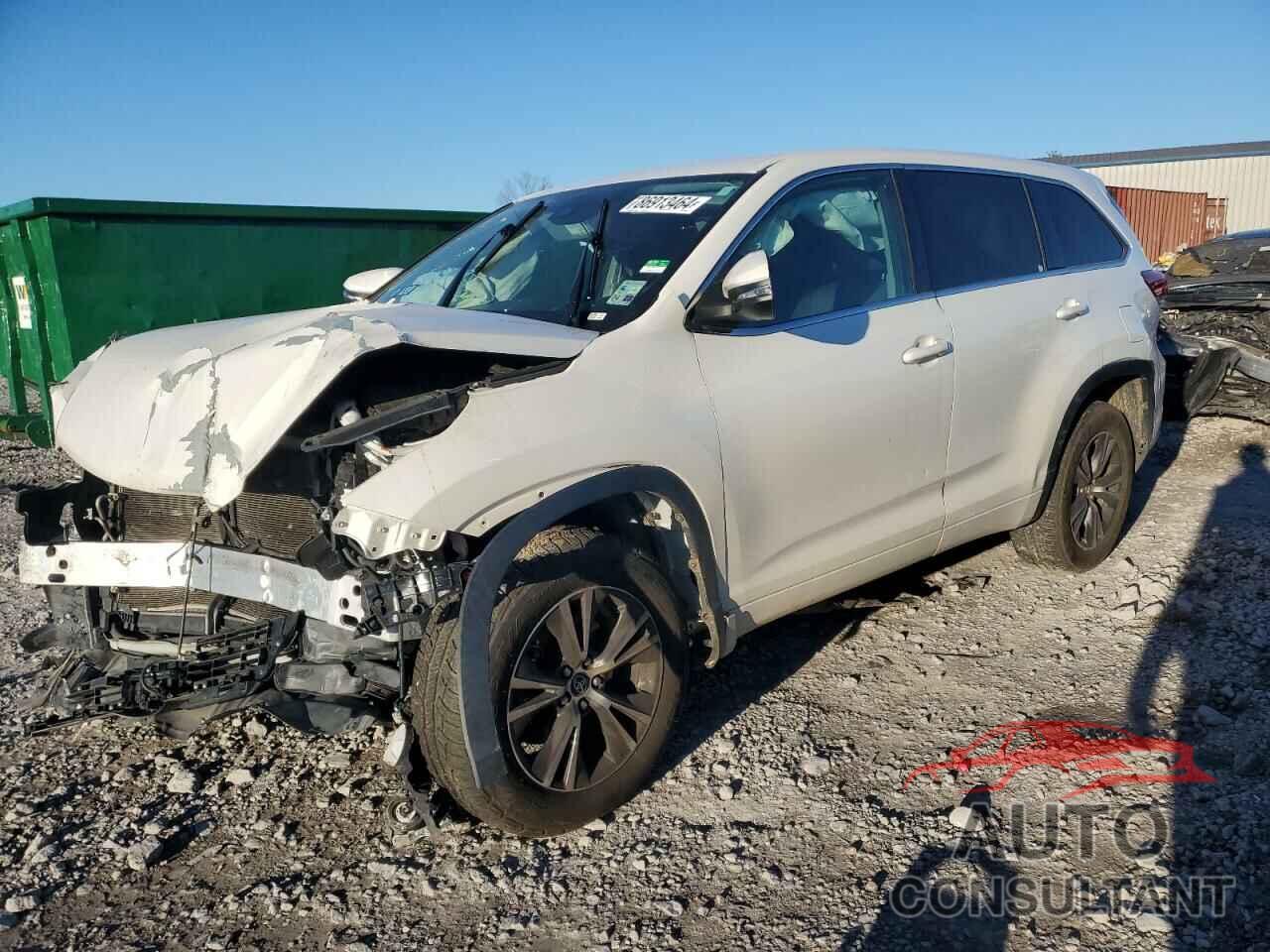 TOYOTA HIGHLANDER 2018 - 5TDZARFH1JS038003