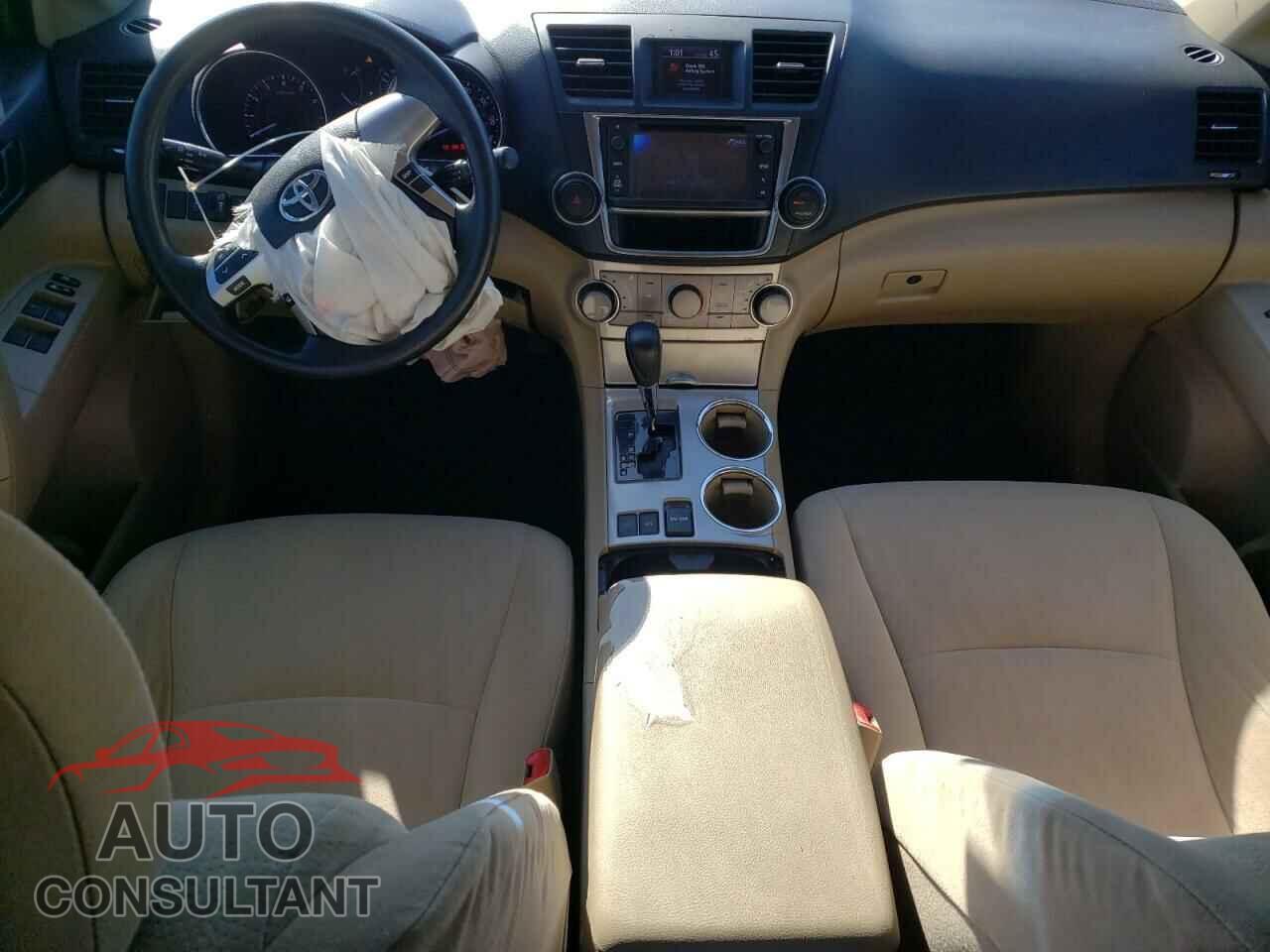 TOYOTA HIGHLANDER 2013 - 5TDZA3EH3DS038992