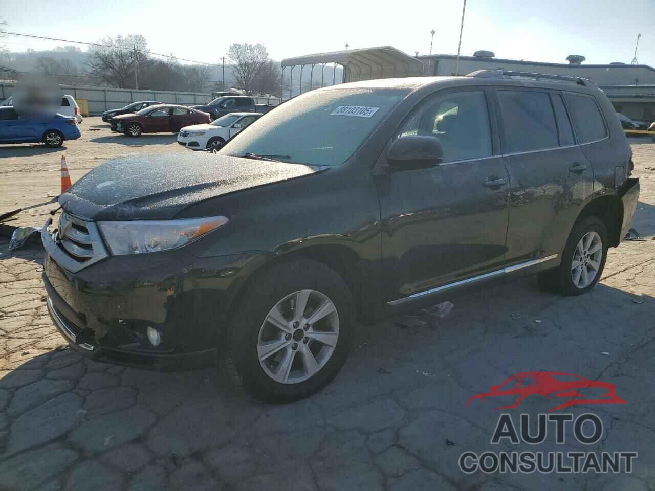 TOYOTA HIGHLANDER 2012 - 5TDBK3EHXCS147690