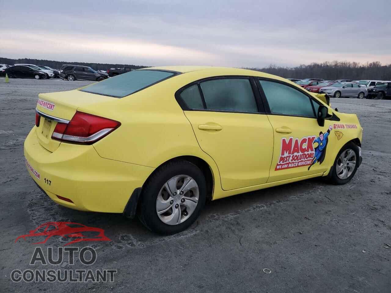 HONDA CIVIC 2013 - 19XFB2F58DE050659
