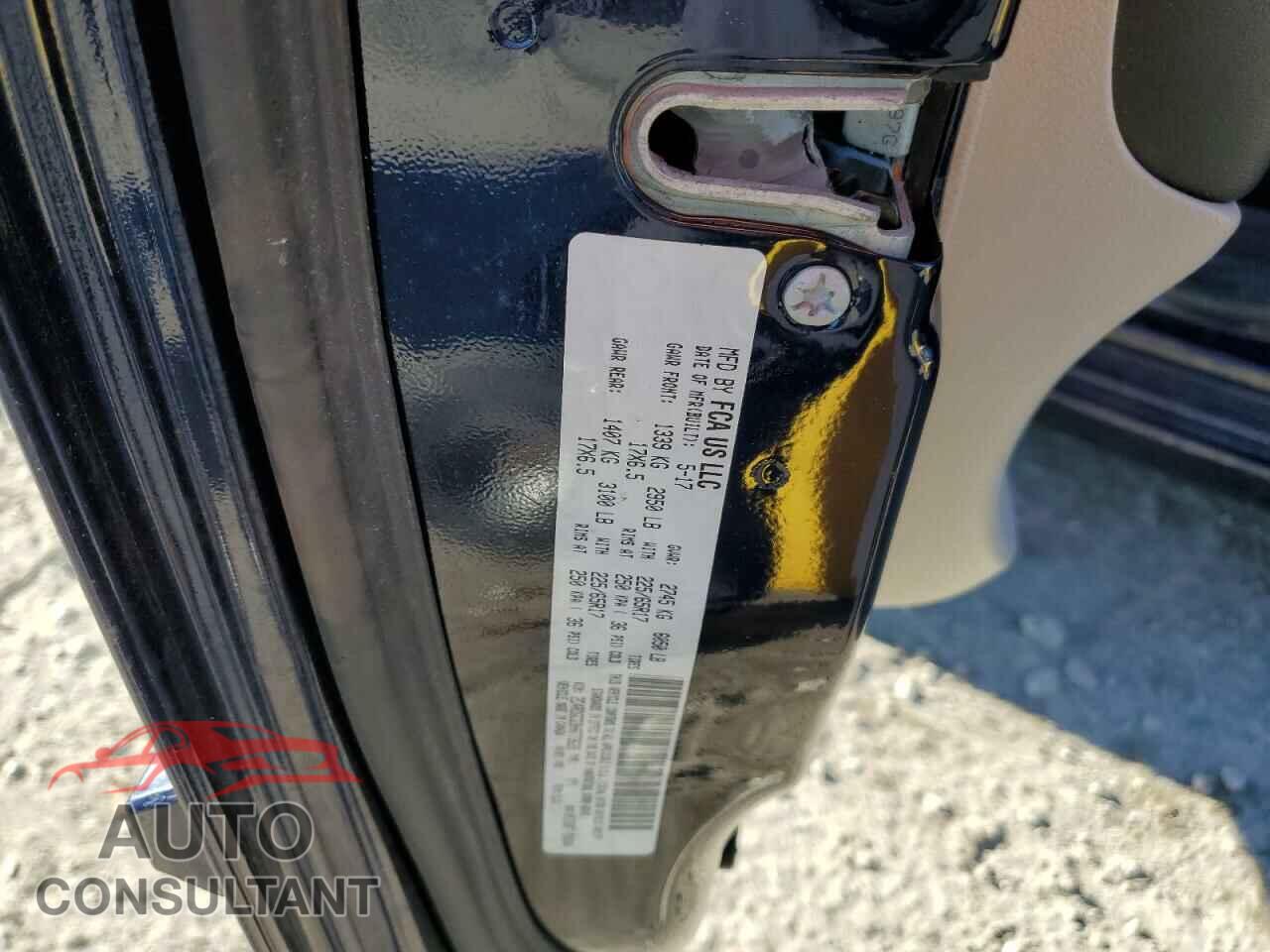 DODGE CARAVAN 2017 - 2C4RDGCG9HR773628