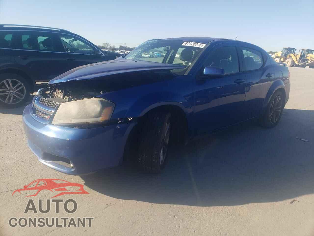 DODGE AVENGER 2013 - 1C3CDZCB8DN628324