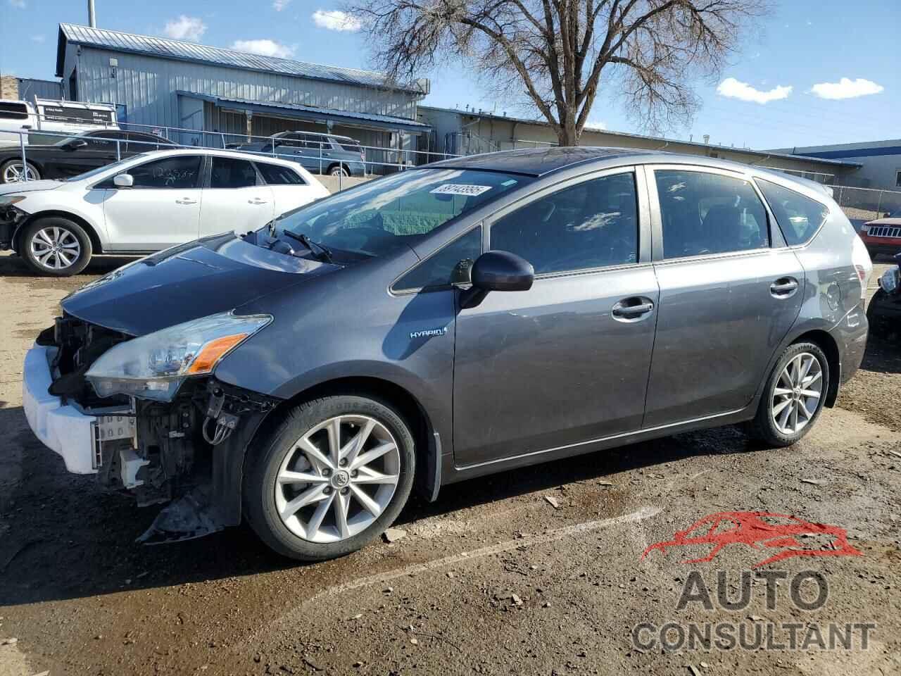 TOYOTA PRIUS 2012 - JTDZN3EUXC3098625