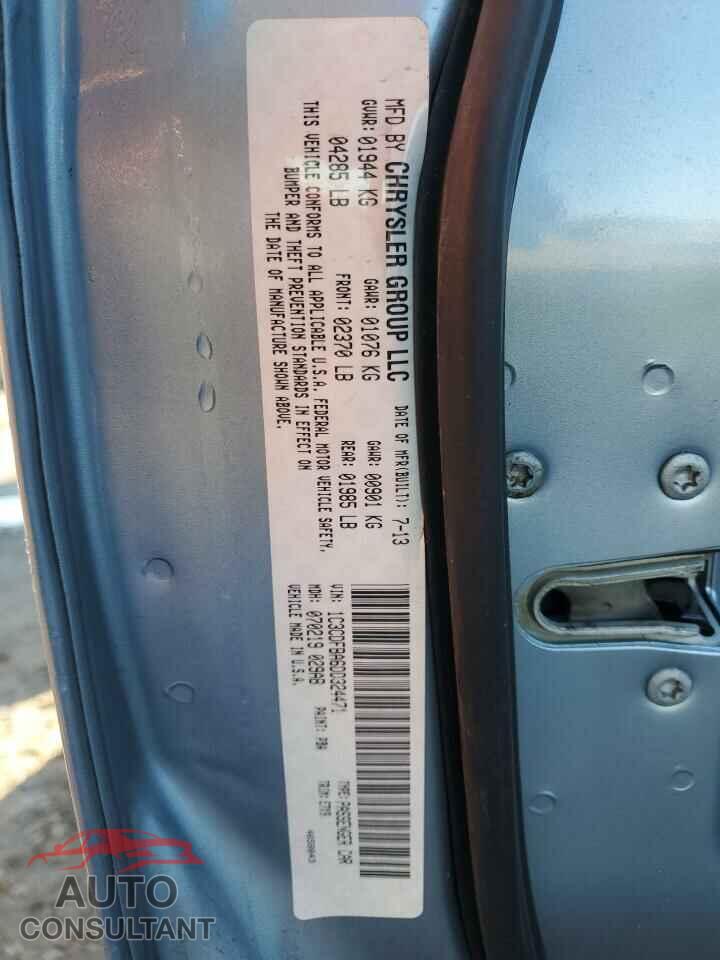 DODGE DART 2013 - 1C3CDFBA6DD324471