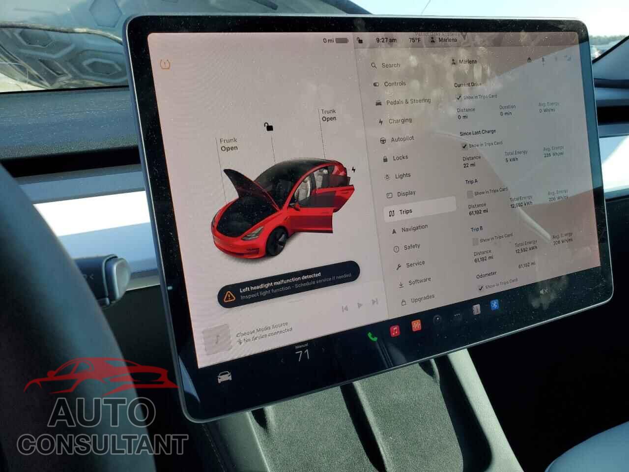 TESLA MODEL 3 2021 - 5YJ3E1EA8MF921606