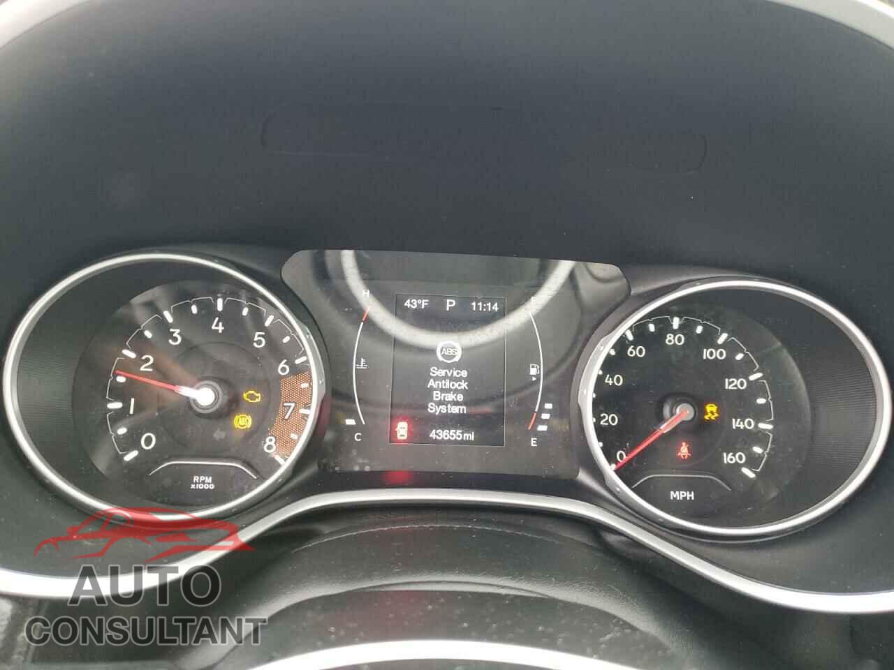 JEEP COMPASS 2017 - 3C4NJDAB2HT639666