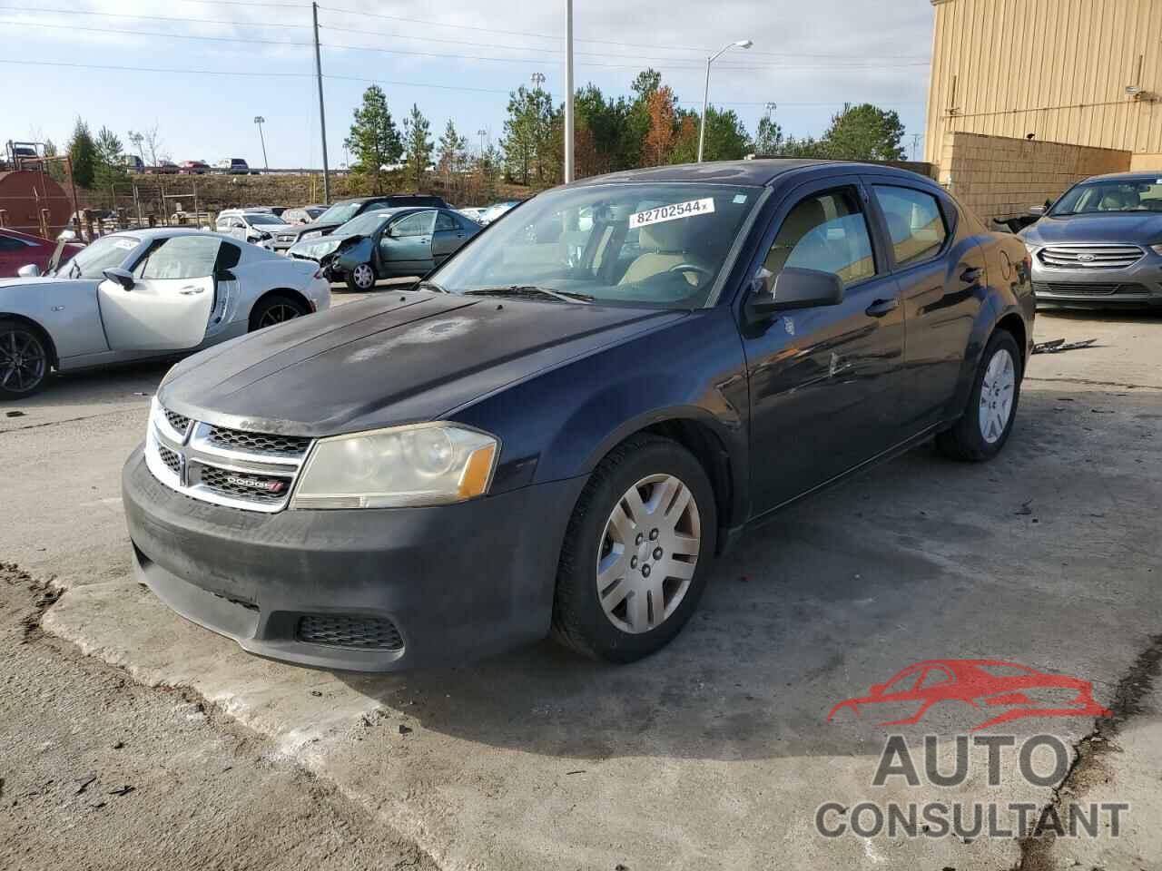 DODGE AVENGER 2012 - 1C3CDZAB7CN311930