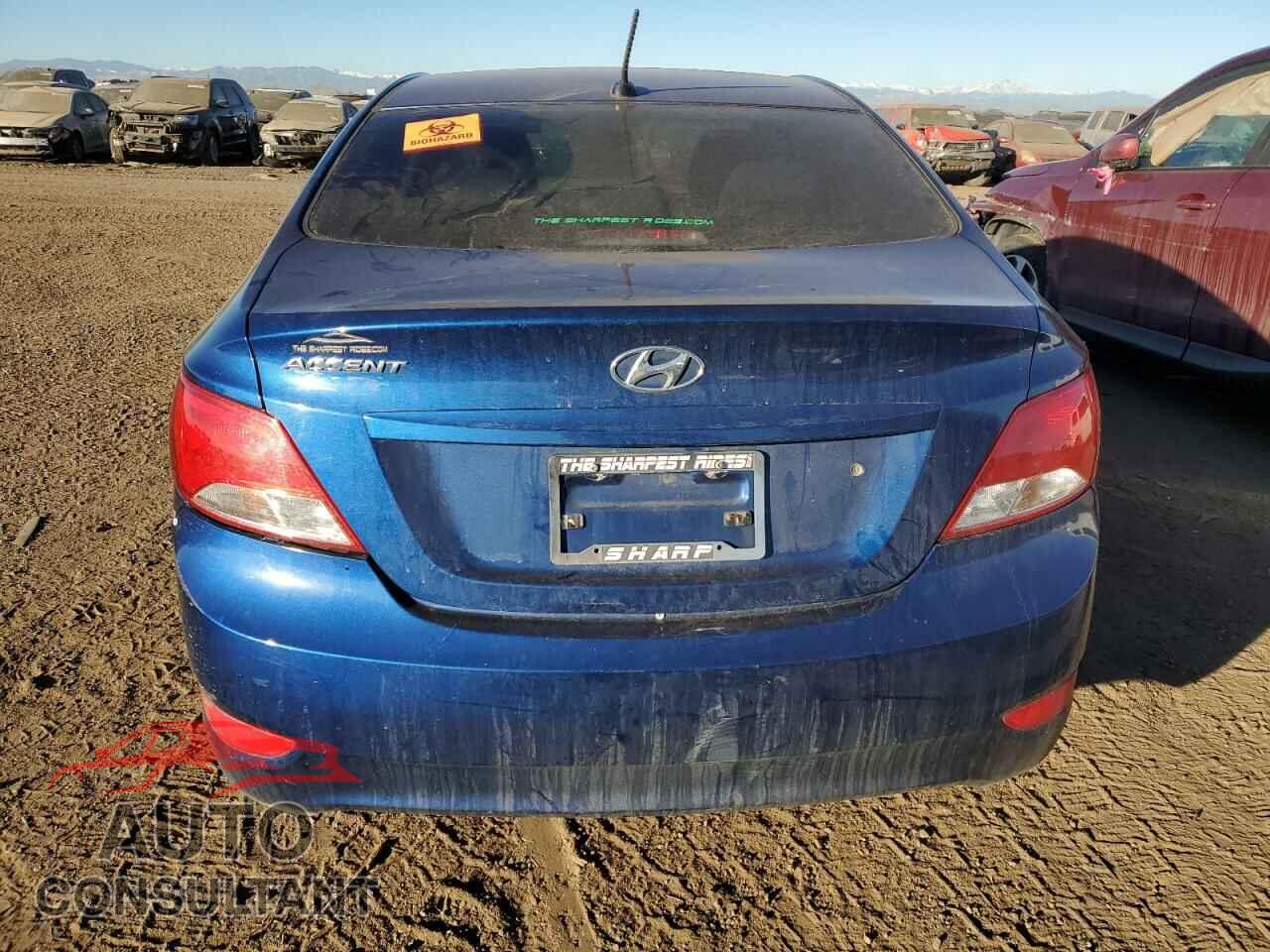 HYUNDAI ACCENT 2016 - KMHCT4AE6GU141014