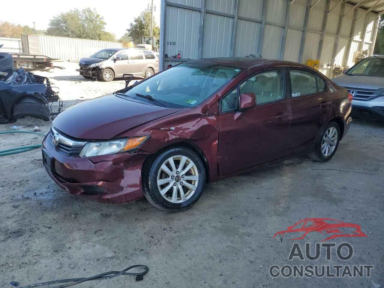 HONDA CIVIC 2012 - 2HGFB2F80CH539300
