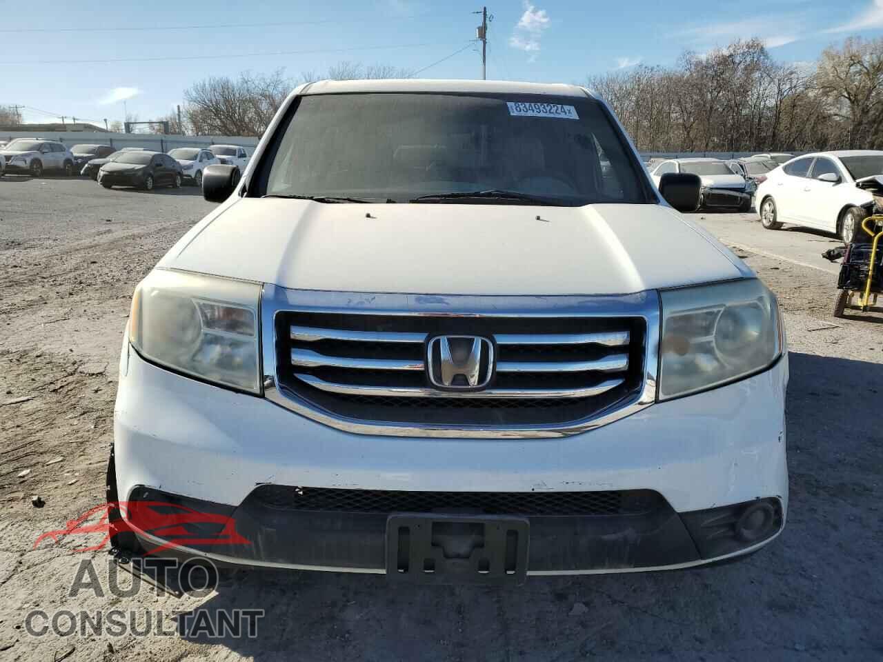 HONDA PILOT 2012 - 5FNYF3H2XCB005253