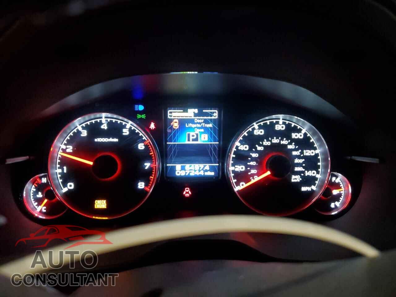 SUBARU OUTBACK 2014 - 4S4BRBLC7E3200858