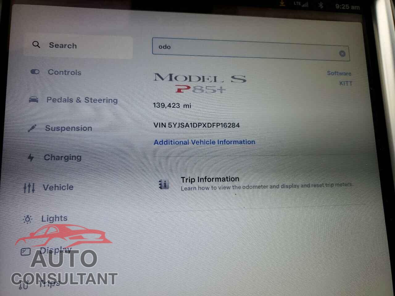 TESLA MODEL S 2013 - 5YJSA1DPXDFP16284