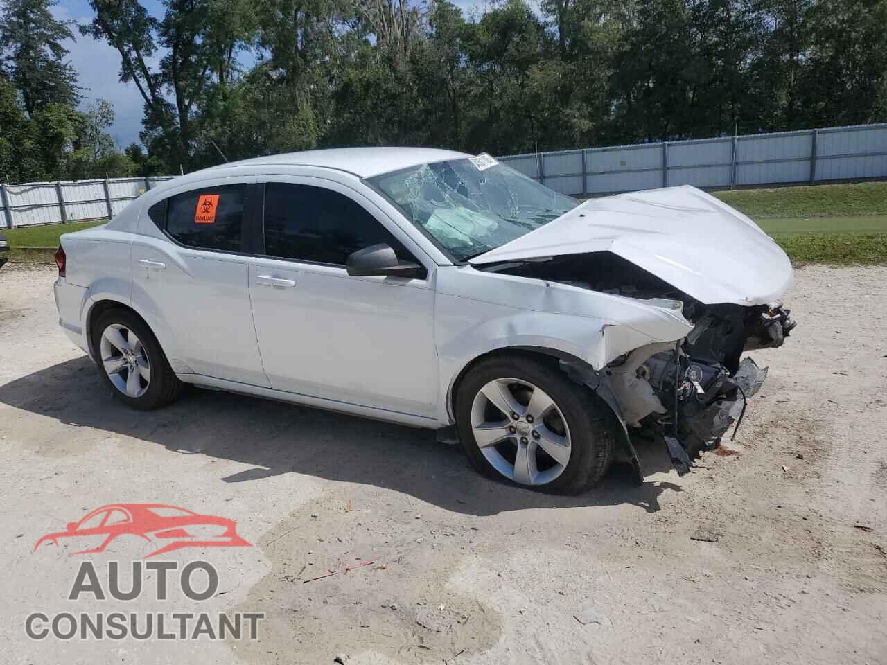 DODGE AVENGER 2013 - 1C3CDZAB0DN710163