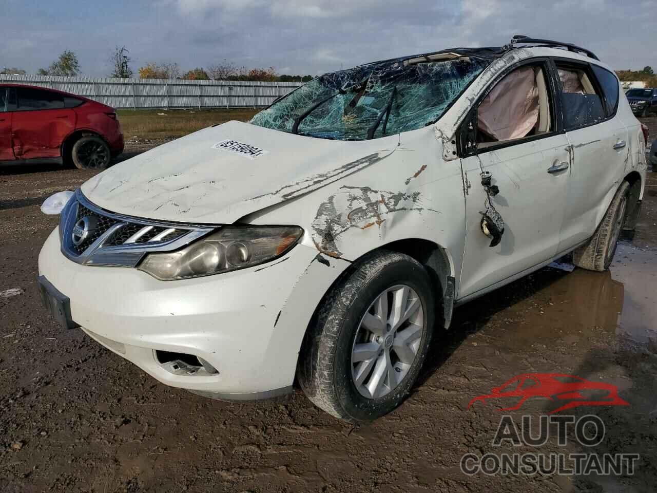 NISSAN MURANO 2012 - JN8AZ1MU7CW118176