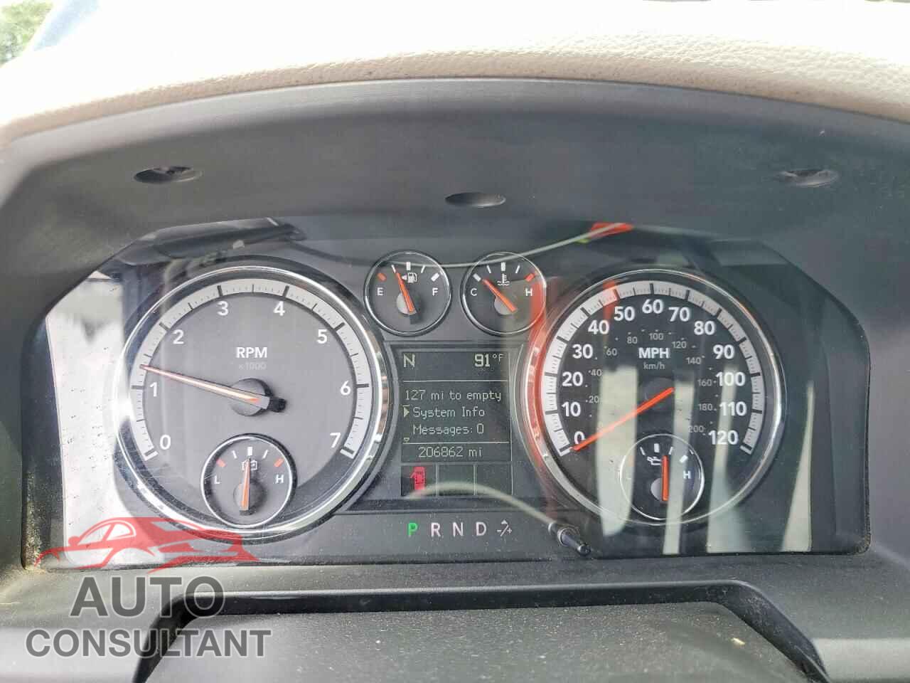 DODGE RAM 1500 2009 - 1D3HB18TX9S707732