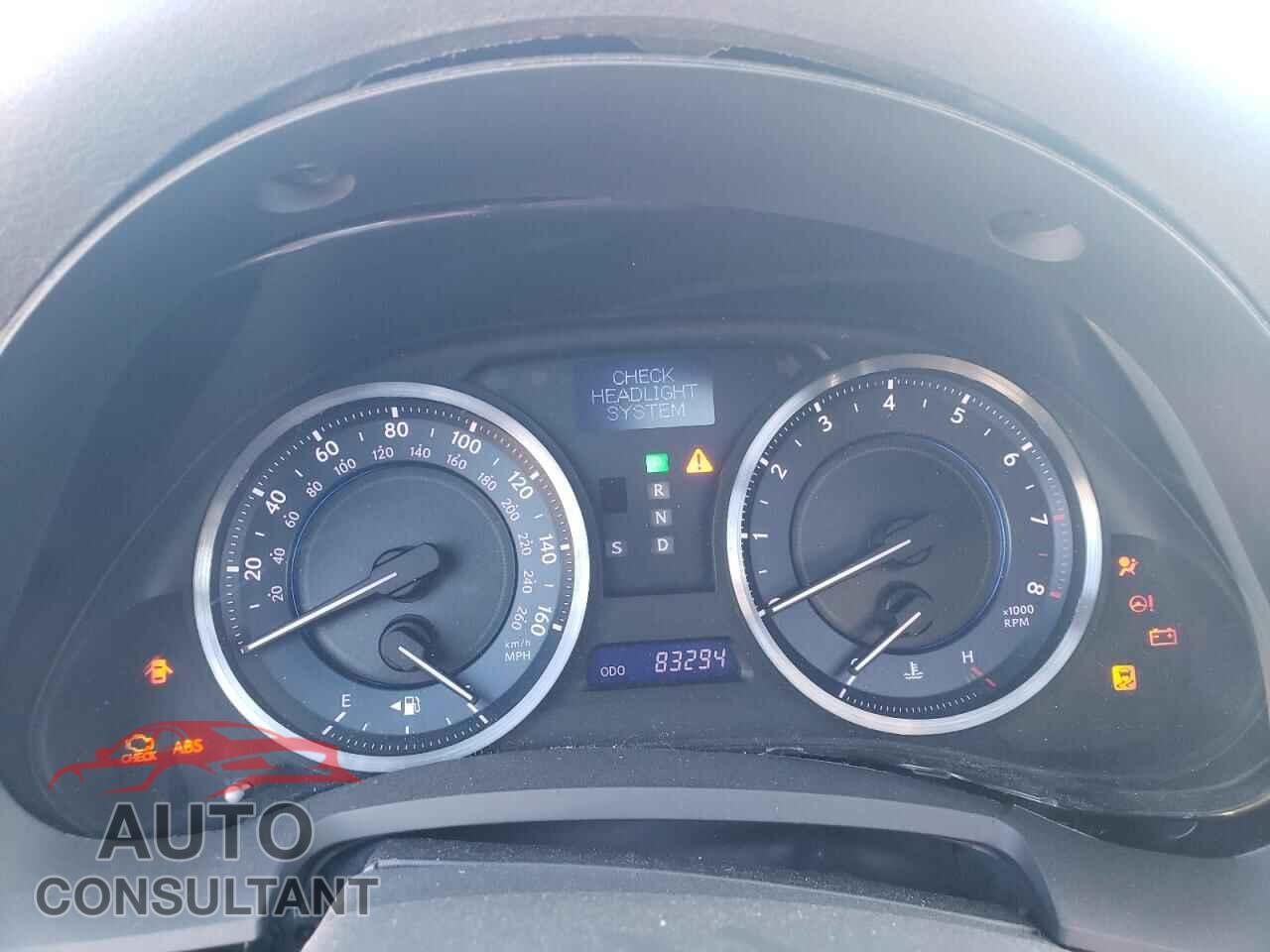 LEXUS IS 2012 - JTHBF5C22C5177348
