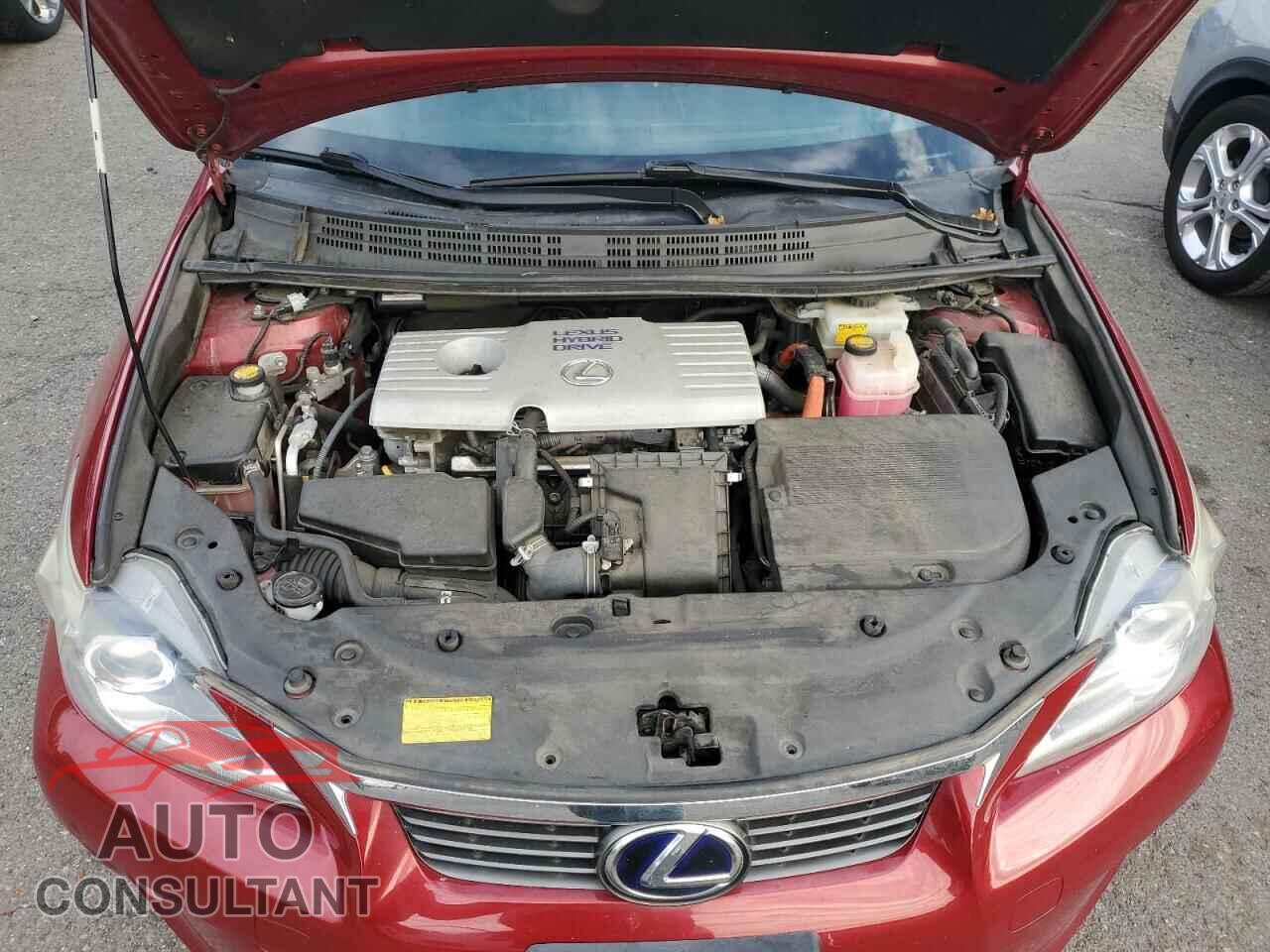 LEXUS CT 200 2012 - JTHKD5BH2C2101478