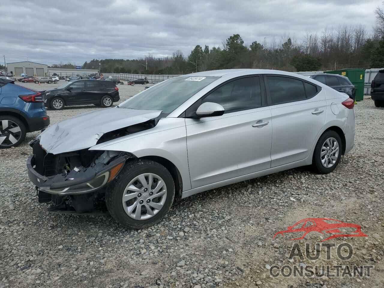 HYUNDAI ELANTRA 2018 - KMHD74LF4JU470302