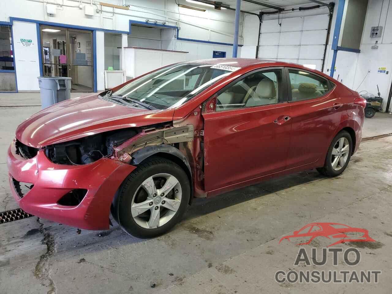 HYUNDAI ELANTRA 2012 - KMHDH4AE7CU356997
