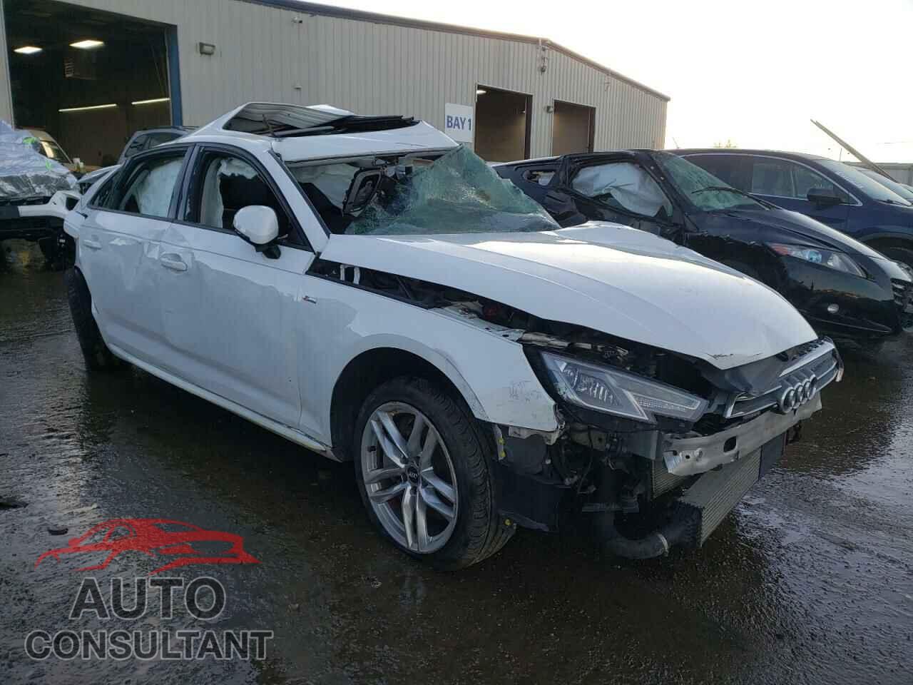 AUDI A4 2017 - WAUDNAF43HN058604