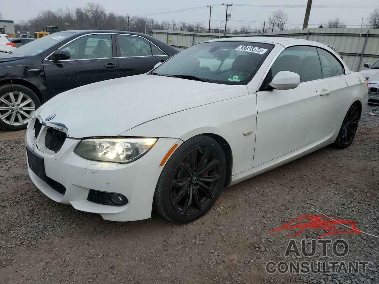 BMW 3 SERIES 2013 - WBADX7C51DJ590221