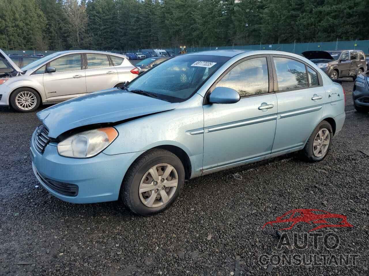 HYUNDAI ACCENT 2009 - KMHCN46C09U281919