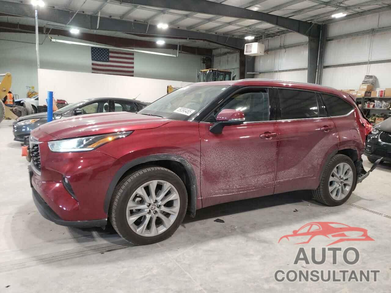 TOYOTA HIGHLANDER 2021 - 5TDDZRBH6MS534170