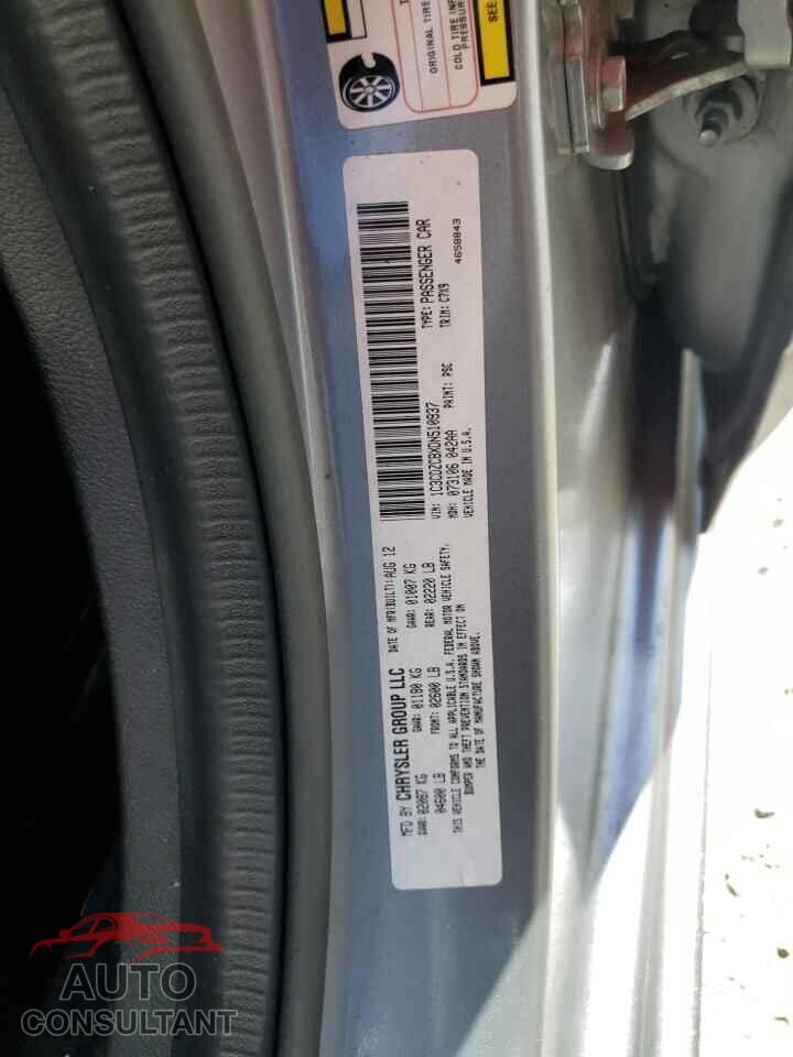 DODGE AVENGER 2013 - 1C3CDZCBXDN510937