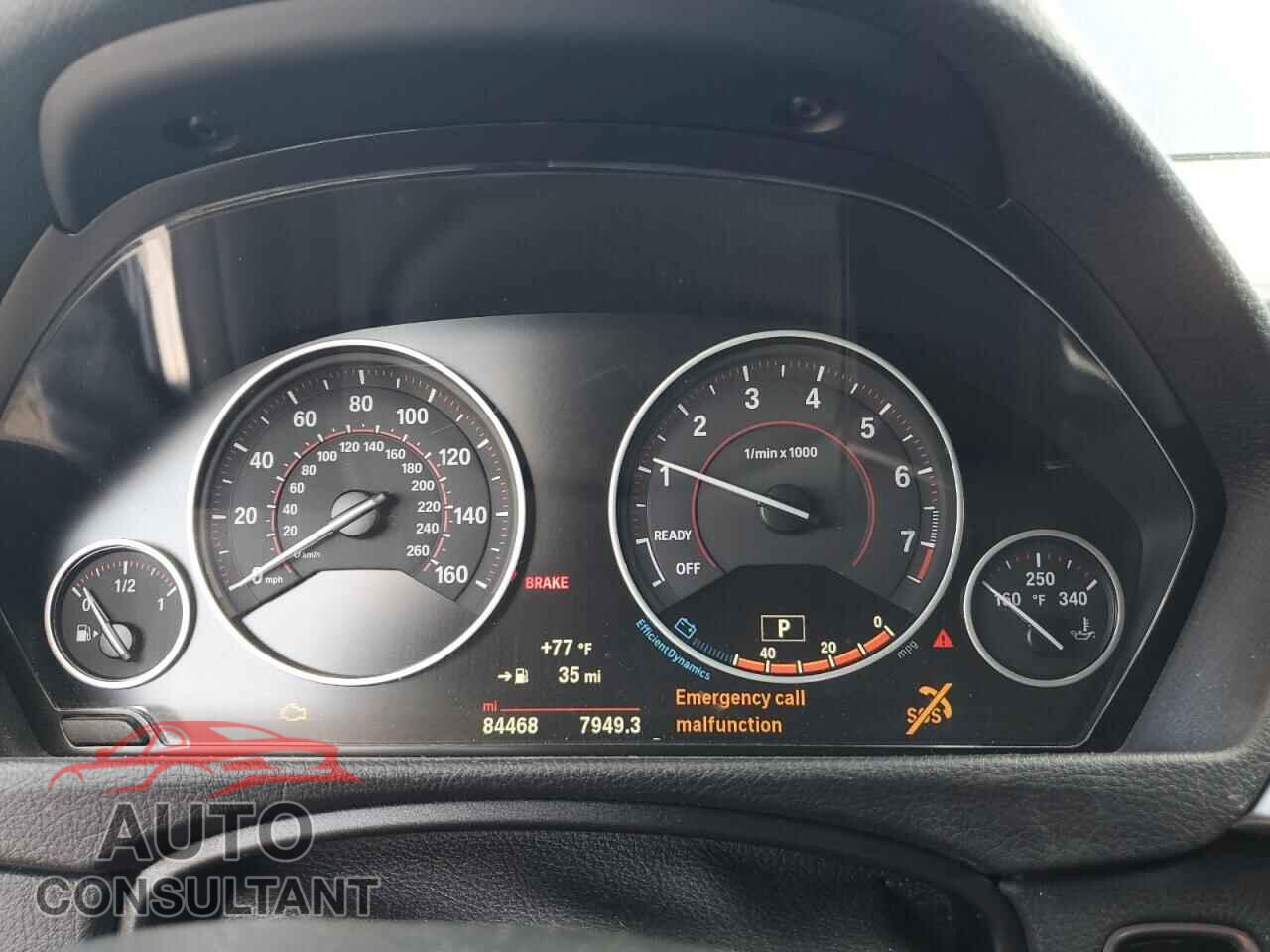 BMW 3 SERIES 2016 - WBA8E3G51GNU04846