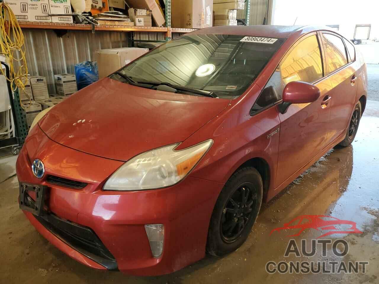 TOYOTA PRIUS 2013 - JTDKN3DU7D5638683