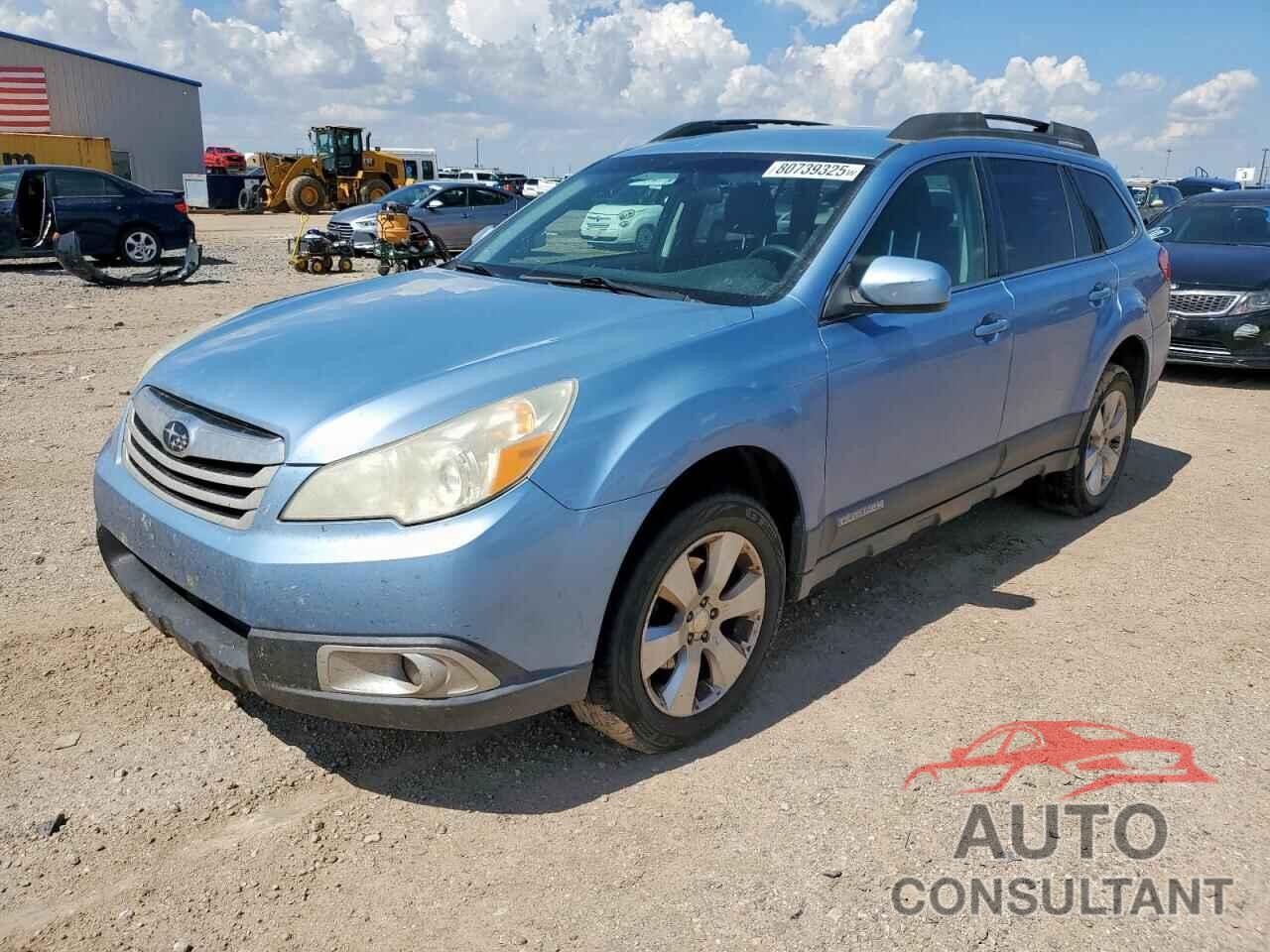 SUBARU OUTBACK 2011 - 4S4BRBCC9B3314002