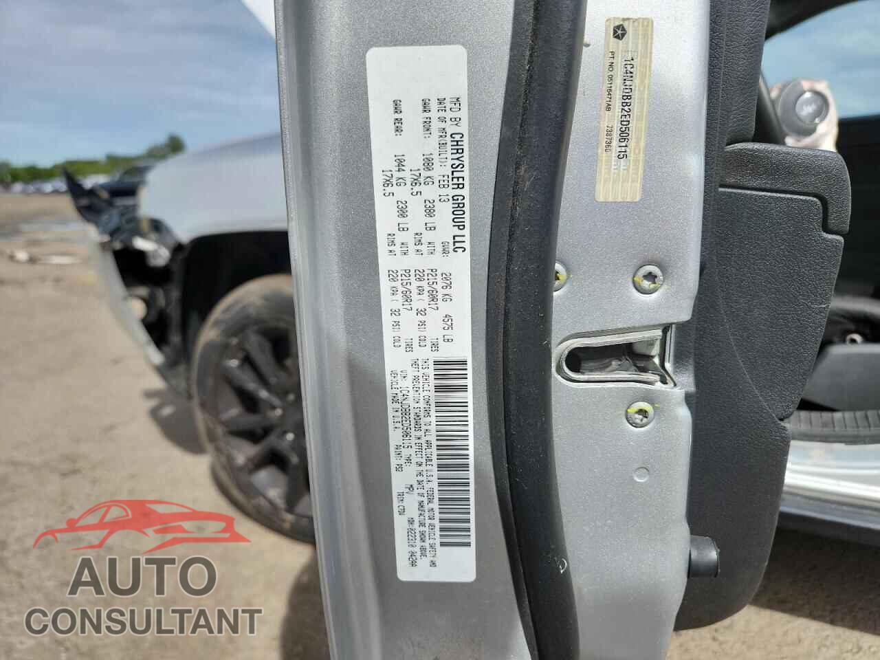 JEEP COMPASS 2014 - 1C4NJDBB2ED506115