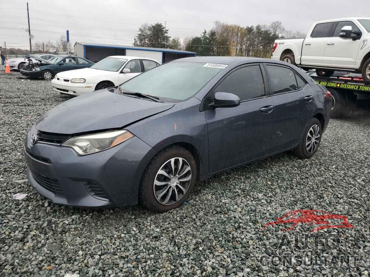 TOYOTA COROLLA 2015 - 2T1BURHE0FC383521