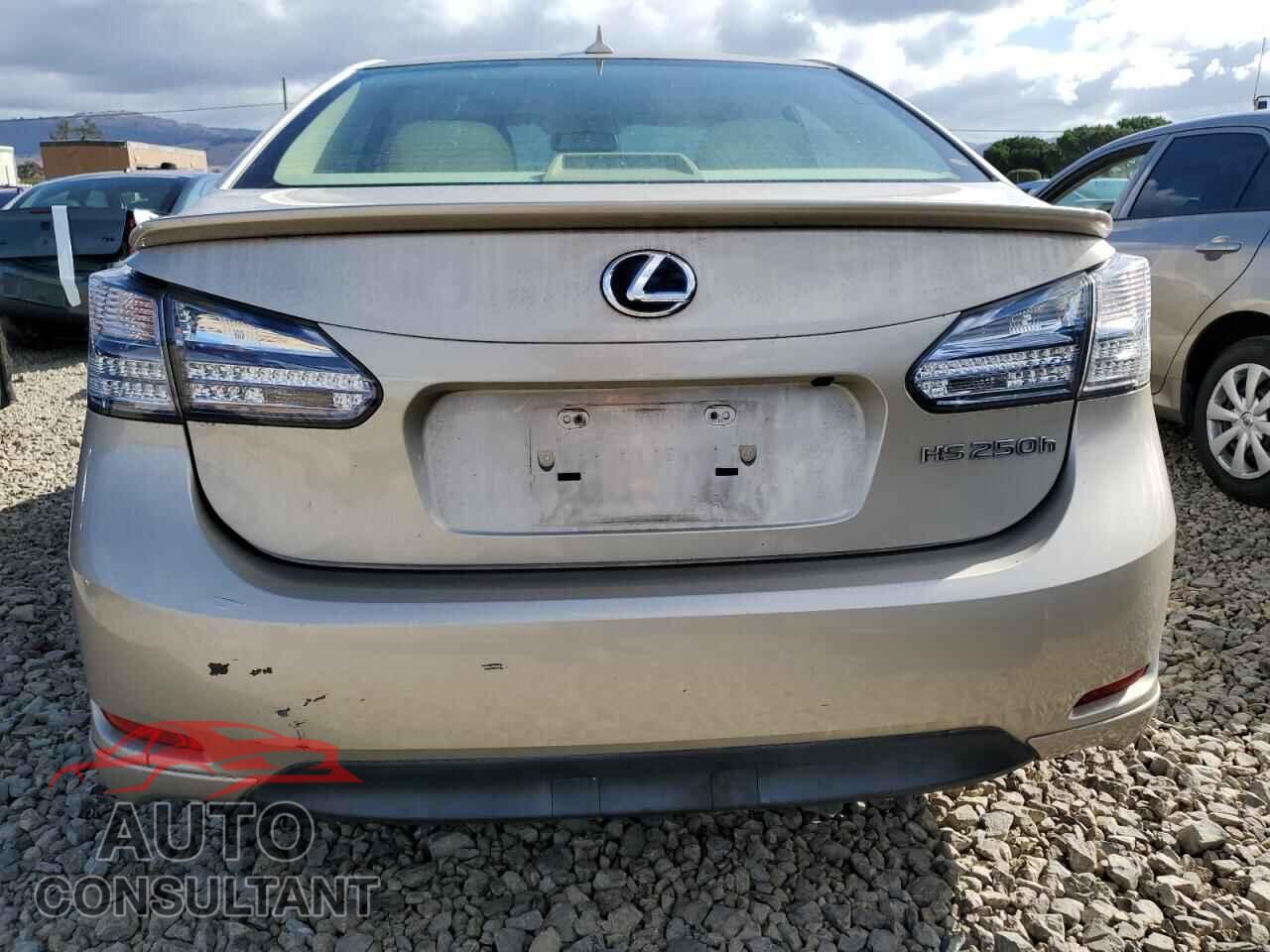 LEXUS HS 2011 - JTHBB1BA2B2043579