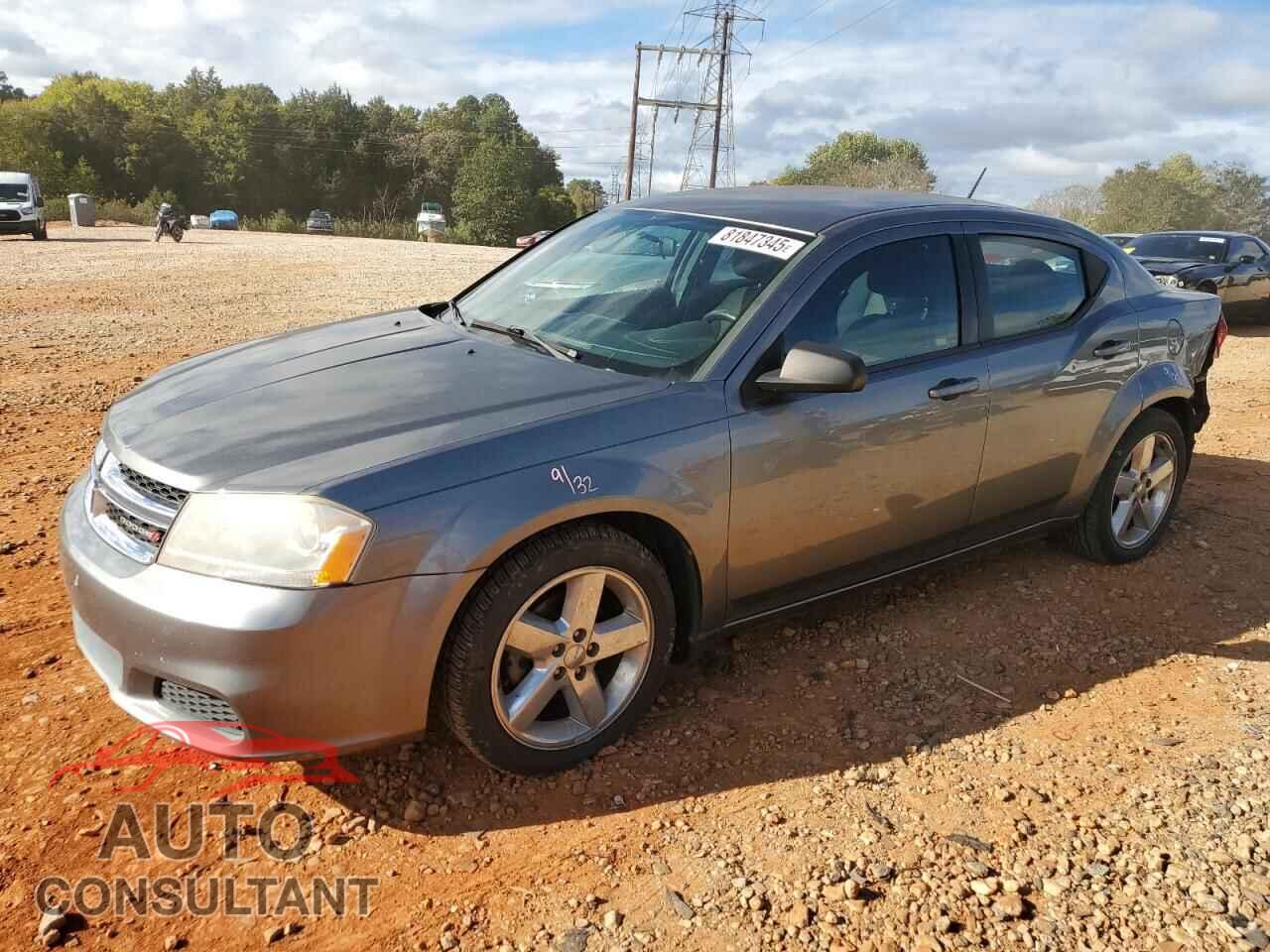 DODGE AVENGER 2013 - 1C3CDZAB4DN687888