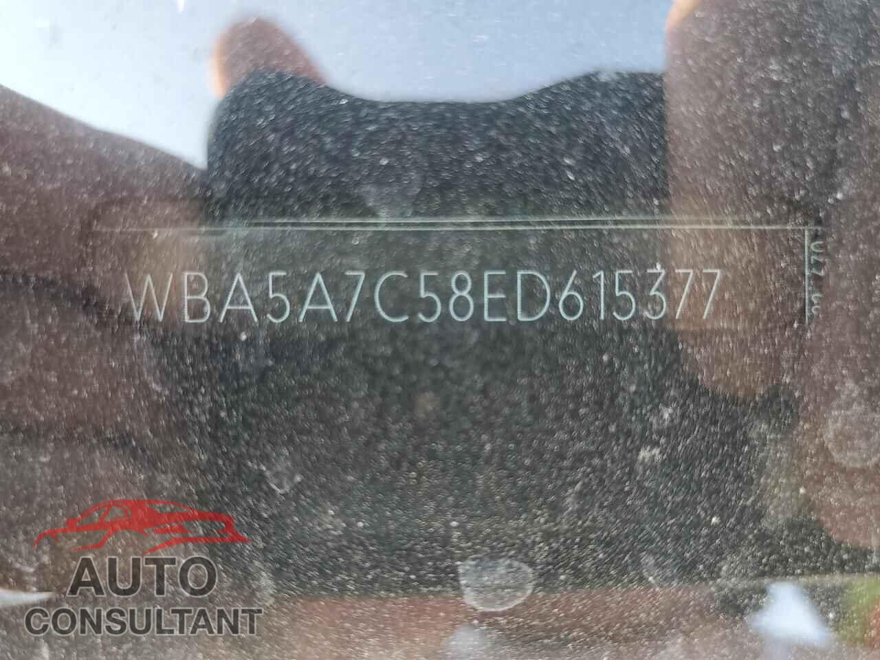 BMW 5 SERIES 2014 - WBA5A7C58ED615377