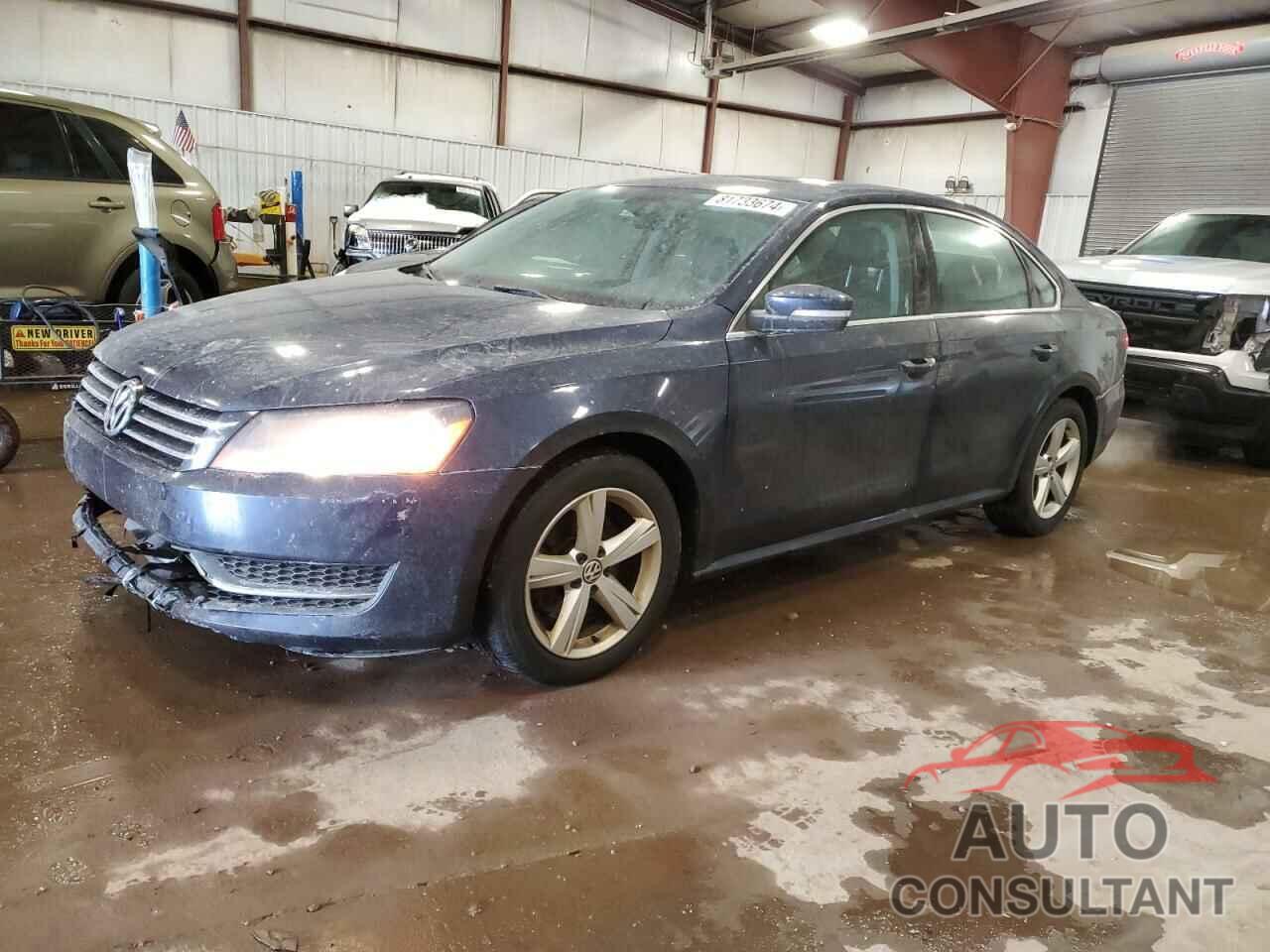 VOLKSWAGEN PASSAT 2013 - 1VWBP7A39DC050449