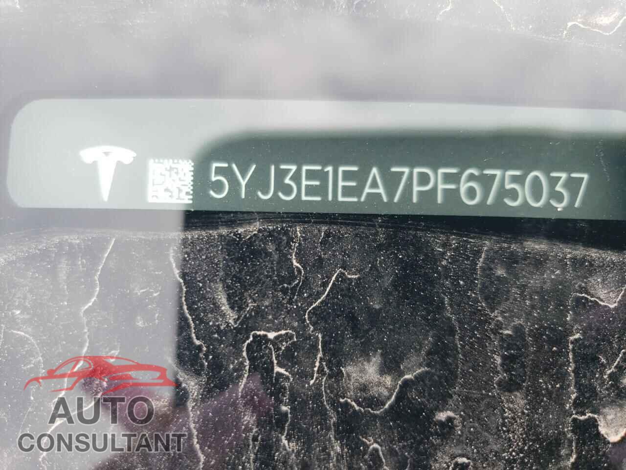 TESLA MODEL 3 2023 - 5YJ3E1EA7PF675037